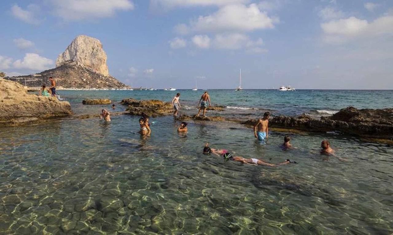Apartamento Cerca De La Playa Vistas Al Mar Grandes Terrazas Piscina Pk Appartement Calpe Buitenkant foto